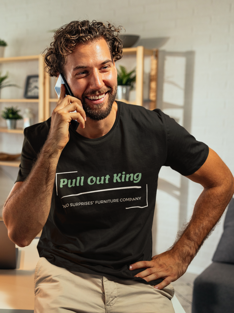 Pull Out King, No Surprises Furniture Company